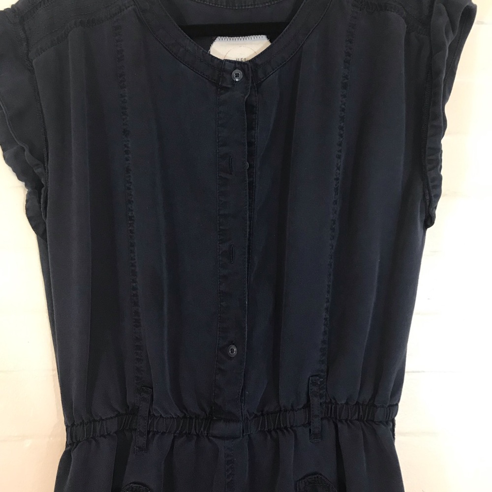 SOLD Hei Hei Navy Blue Jumpsuit Bomber Suit - Picture 6 of 8